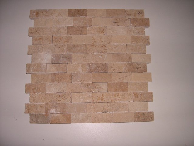 mozaic pe plasa rustic natur 48x24x12cm 30x30